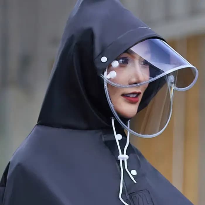Long imperméable pour scooter électrique et vélo