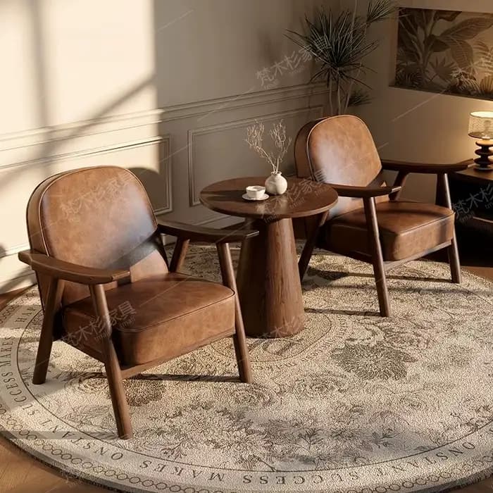 Fauteuils de salon avec accoudoirs, chaises de salle à manger d'hôtel, fauteuils de salon esthétiques, fauteuils de luxe japonais, Poltrona, meubles vintage