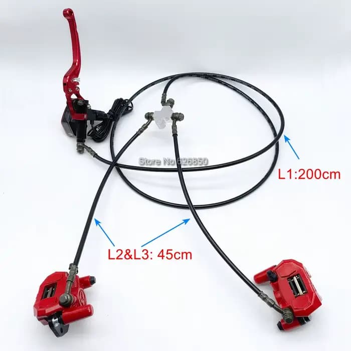 Citycoco-Jeu de freins arrière pour scooter électrique