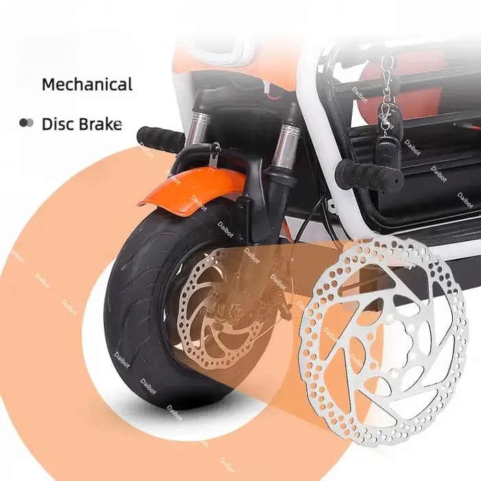 Scooter de mobilité pliable à 3 roues