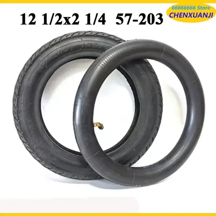 Accessoires pour fauteuils roulants électriques Pneus intérieurs et extérieurs de 12 pouces 12 ½ X2 ¼