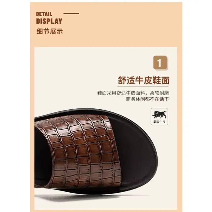 Sandales décontractées de haute qualité pour hommes, pantoufles de maison confortables, chaussures d'été pour hommes, tongs