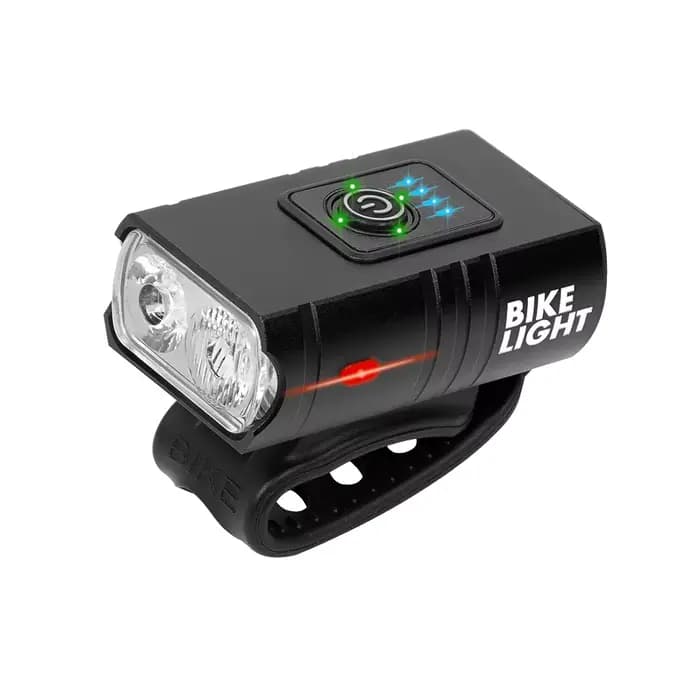 Lampe de Trottinette Électrique T6 LED Avant Rechargeable USB pour Xiaomi M365 Pro MI3 Mi4 Mi5 Mi6 6Lite