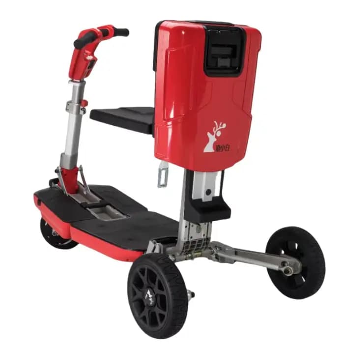 Tricycle Électrique Pliable et observateur pour Personnes Âgées