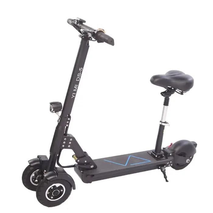 Trottinette électrique pliante avec siège pour adultes