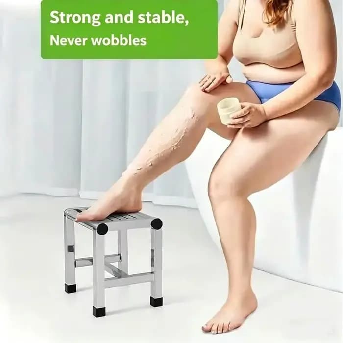 Chaise de douche en acier inoxydable