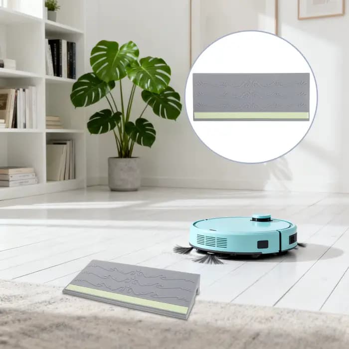 Rampe de seuil antidérapante pour robot aspirateur