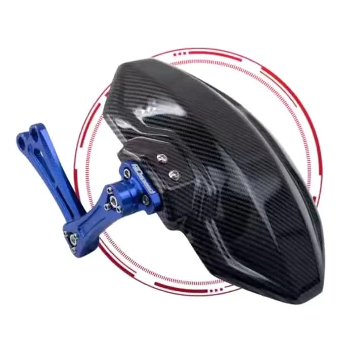 Accessoires de garde-boue arrière en alliage de fibre de carbone pour Ninebot E-Scooter