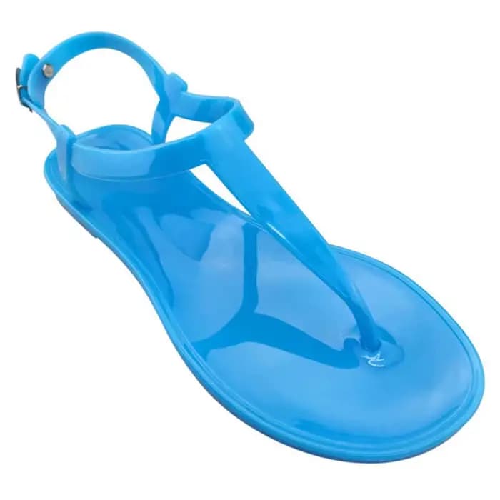 Sandales confortables à enfiler pour femmes, chaussures d'été pour dames, mode, chaussures plates d'extérieur, plage, loisirs, document bonbon