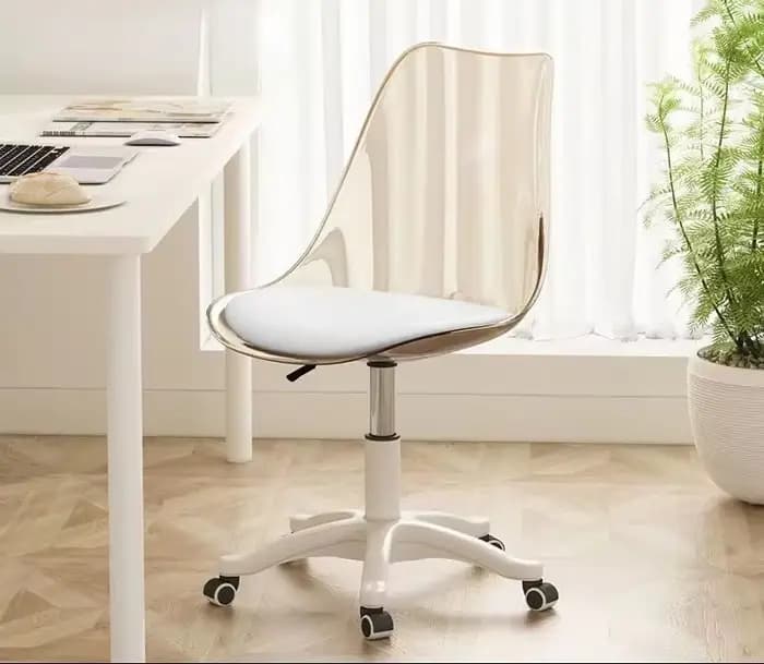 Chaise d'ordinateur confortable pour la maison, chaise de bureau, chaise d'écriture, chaise d'étude à distance, chaise de levage à roulettes