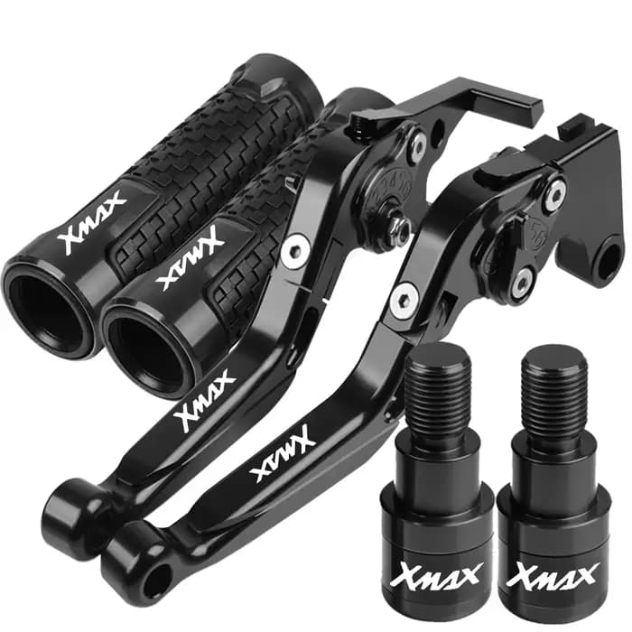 Leviers de Frein et d'Embrayage avec Poignées de Guidon, pour Moto Yamaha Xmax 125, 200, 250, 300, 400, 2013, 2022, 2021, 2018, 2019, 2020