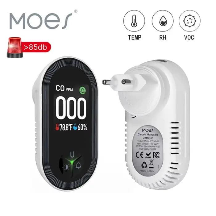 MOES – détecteur de monoxyde de carbone