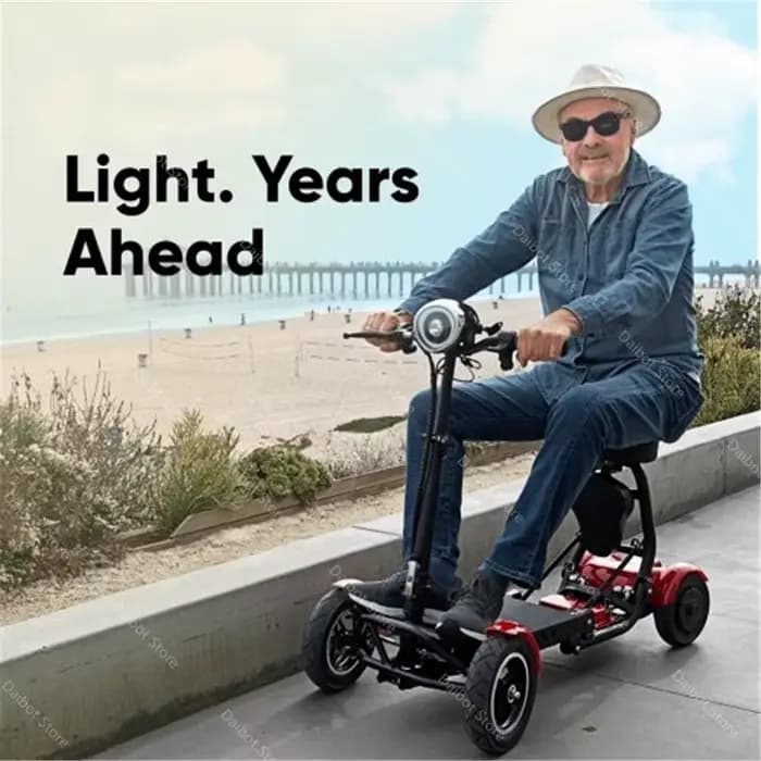 Scooter électrique pliable à Double entraînement