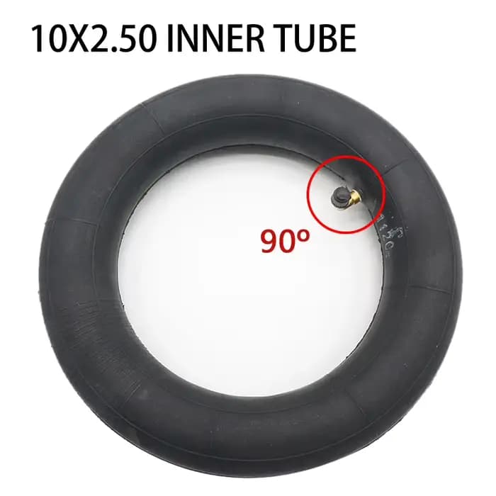 Pneu en caoutchouc butyle pour trottinette électrique 10 pouces 10x2.50