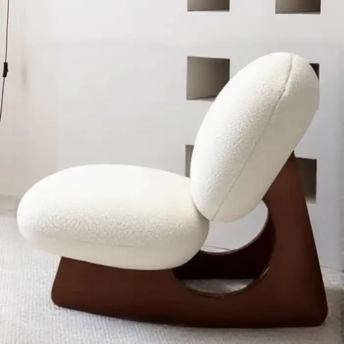 Chaises de salon à bascule pour balcon, chaises de salon tatami, sièges uniques, chaises de salon avec support dorsal, chaise longue, mobilier de maison