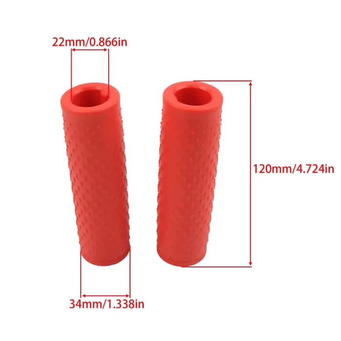 Étui de guidon pour Scooter électrique Xiaomi M365 Pro 1s Pro2 Mi3, poignées antidérapantes en caoutchouc, pièces d'équitation, 22mm