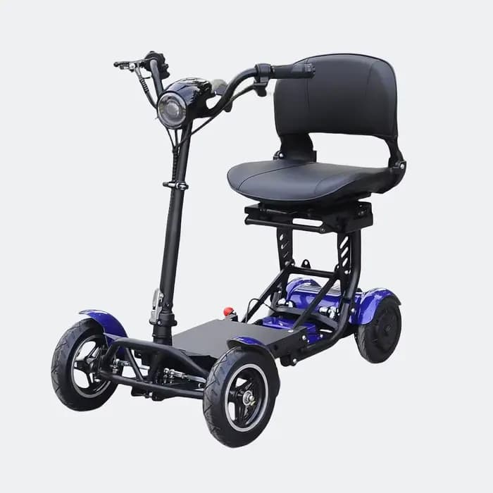 Scooter de mobilité de voyage pliable à 4 roues pour personnes âgées handicapées 500w 36v tout Terrain