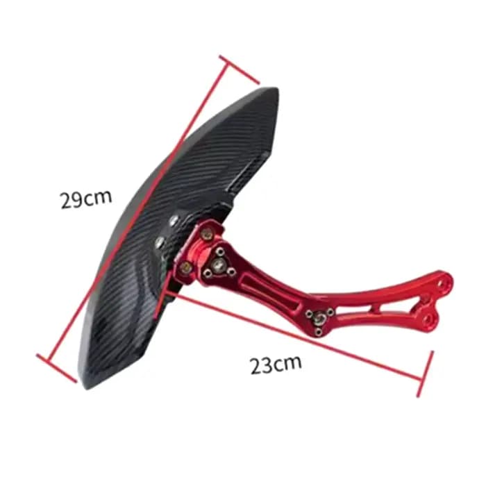 Accessoires de garde-boue arrière en alliage de fibre de carbone pour Ninebot E-Scooter