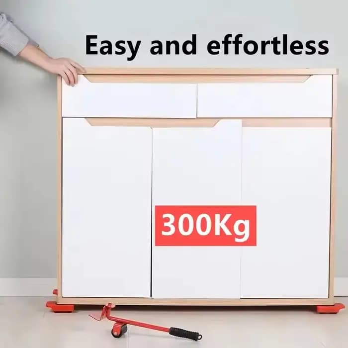Roulettes de transport multifonctionnelles robustes pour déplacer et soulever sans effort – Outil de déménagement