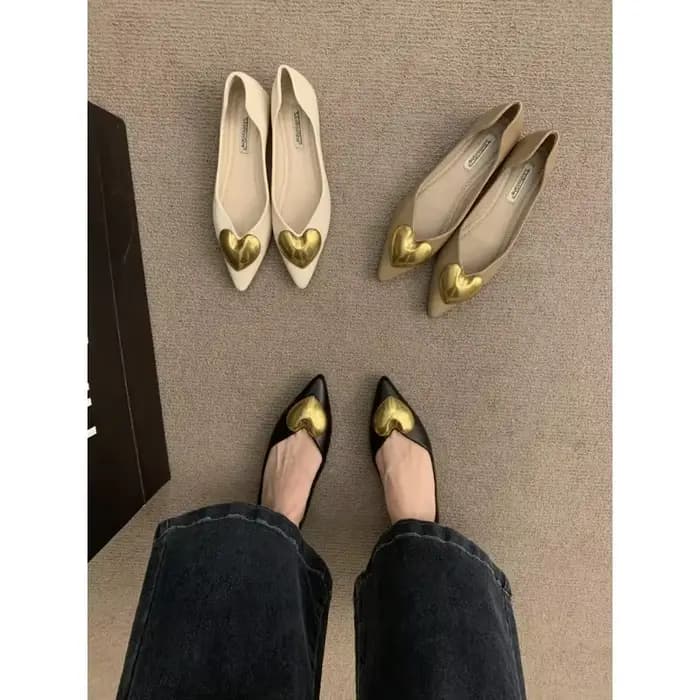 Chaussures simples noires élégantes à fond plat pour femmes, nouveau printemps automne/hiver, Style français, fond souple, confortables, pour les déplacements