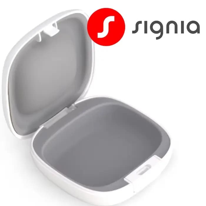 Étui de rangement pour appareil auditif Signia