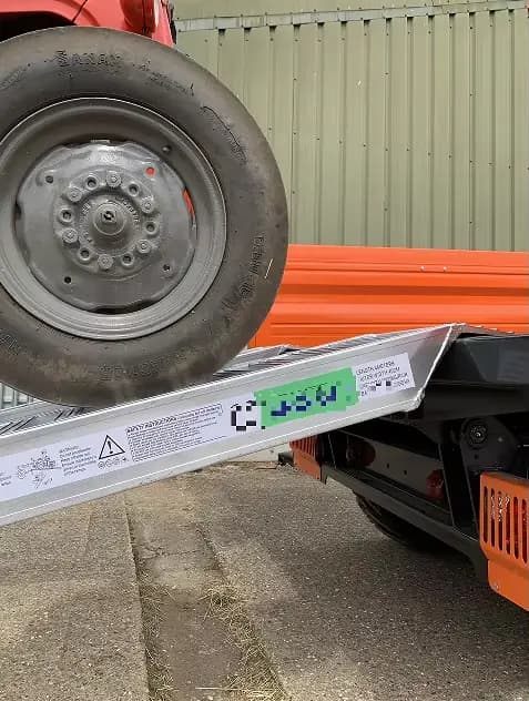 Rampe de levage de véhicule Portable robuste 2.5M 3t