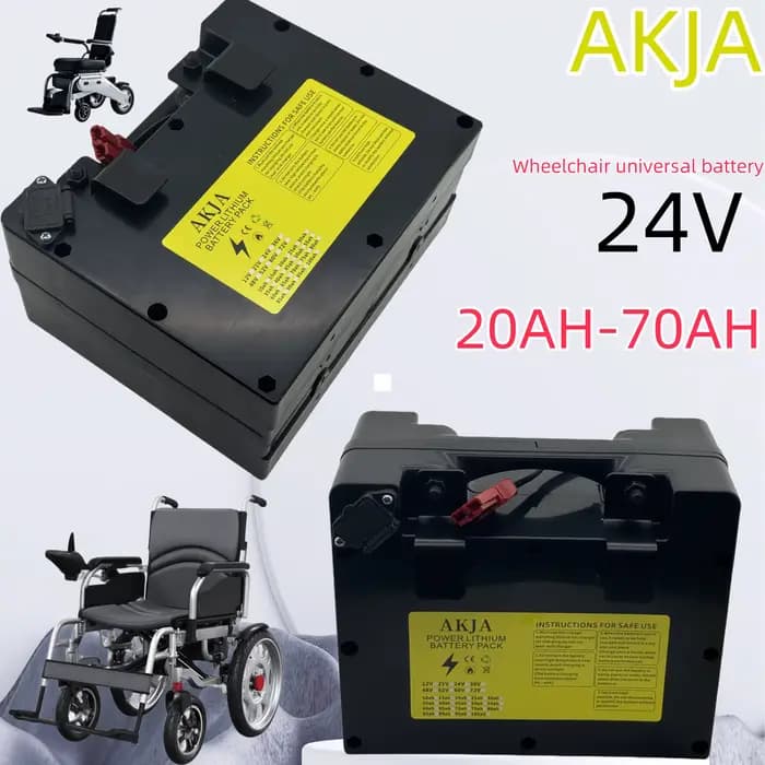 Batterie au lithium spécifique pour fauteuil roulant électrique