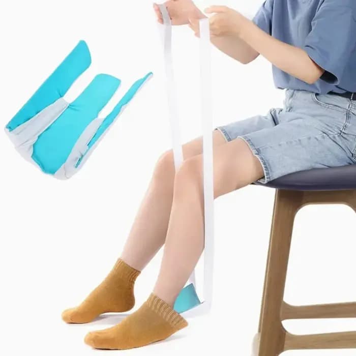 Outil d'aide à la mise des chaussettes sans se pencher pour personnes âgées, handicapées, enceintes – Dispositif d'assistance facile pour chaussettes, aides pratiques pour la vie quotidienne