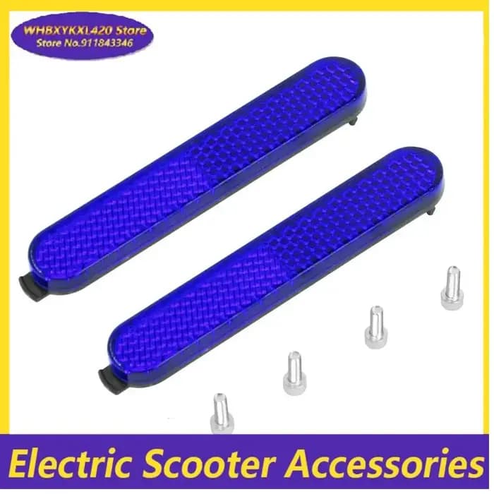 Couverture décorative latérale de scooter avec bandes réfléchissantes et vis des deux côtés, adaptée