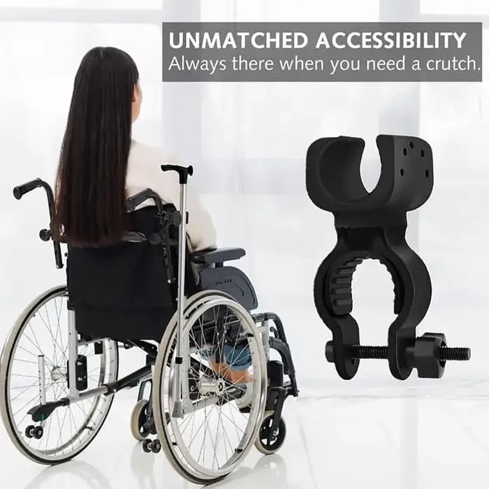Support de béquille pour fauteuil roulant électrique manuel
