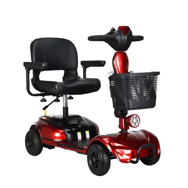 Fauteuil roulant électrique pour personnes handicapées et personnes âgées, scooter médical portable