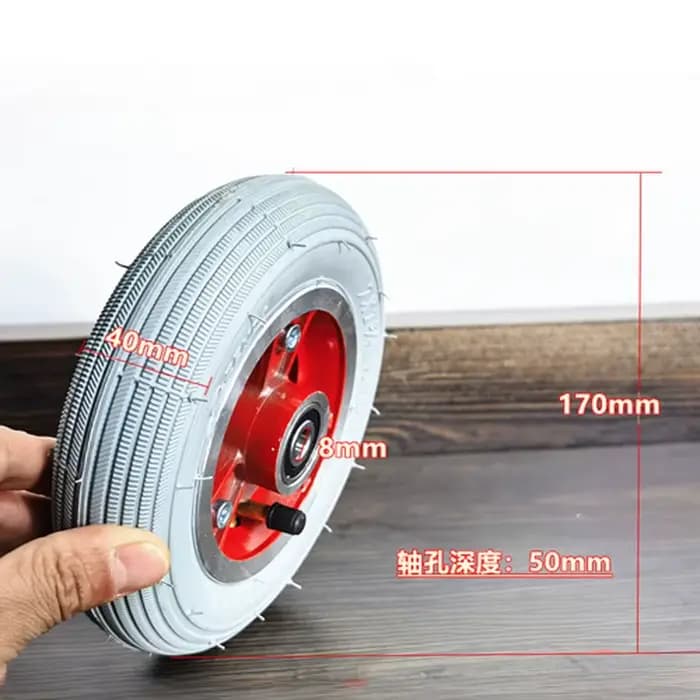 Roues avant de scooter électrique pour fauteuil roulant