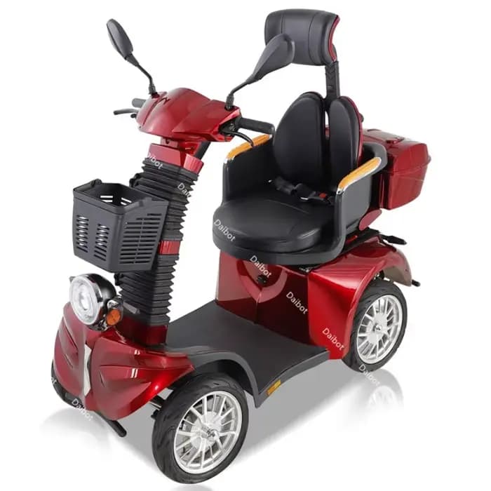 Scooter électrique pliant à 4 roues