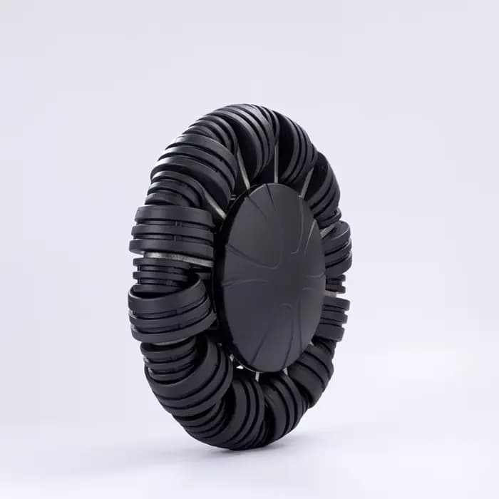 Roues Omni en TPU roue omnidirectionnelle roulette électrique pour fauteuil roulant roue Omni roue e