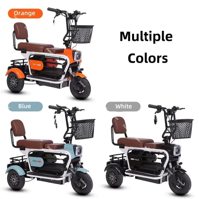 Scooter de mobilité pliable à 3 roues