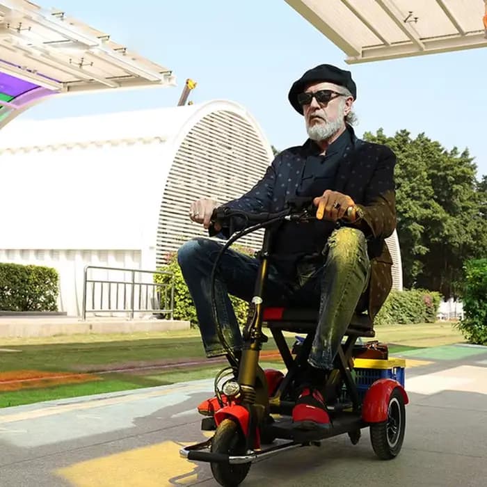 Tricycle électrique à 3 roues pour personnes handicapées