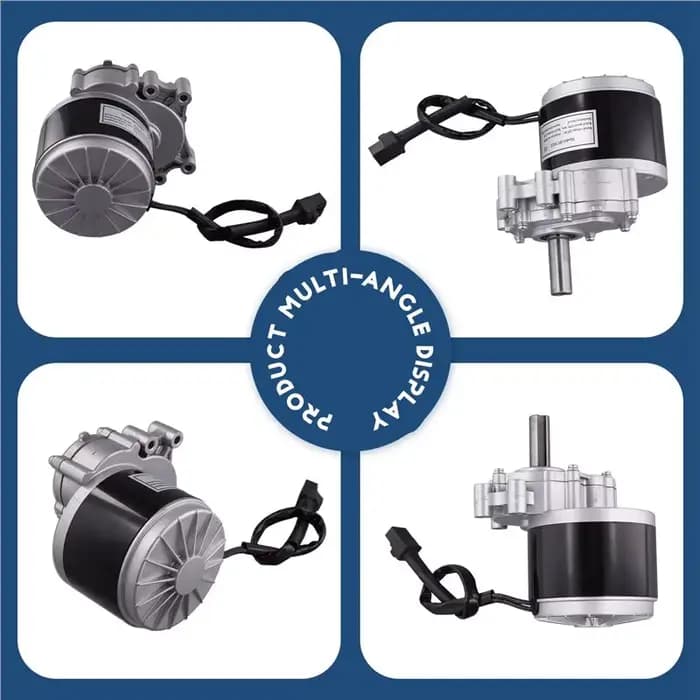 Moteur de réduction pour fauteuil roulant électrique 2x24V 250W
