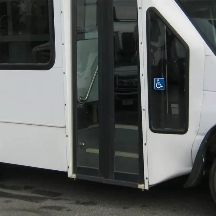 Autocollant signe accessible aux handicapés/fauteuils roulants handicapés