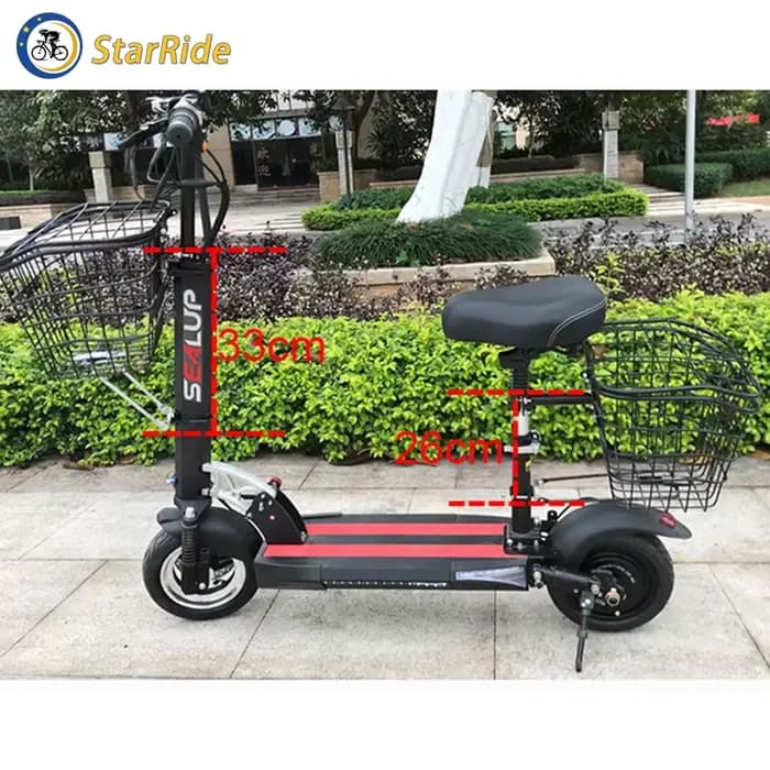 Panier avant et arrière de Scooter électrique universel