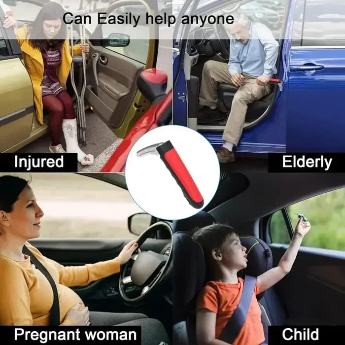 Poignée de maintien pour voiture, barre de maintien pour porte de véhicule, outil d'aide à la mobilité, accessoire automobile pour enfants et personnes âgées