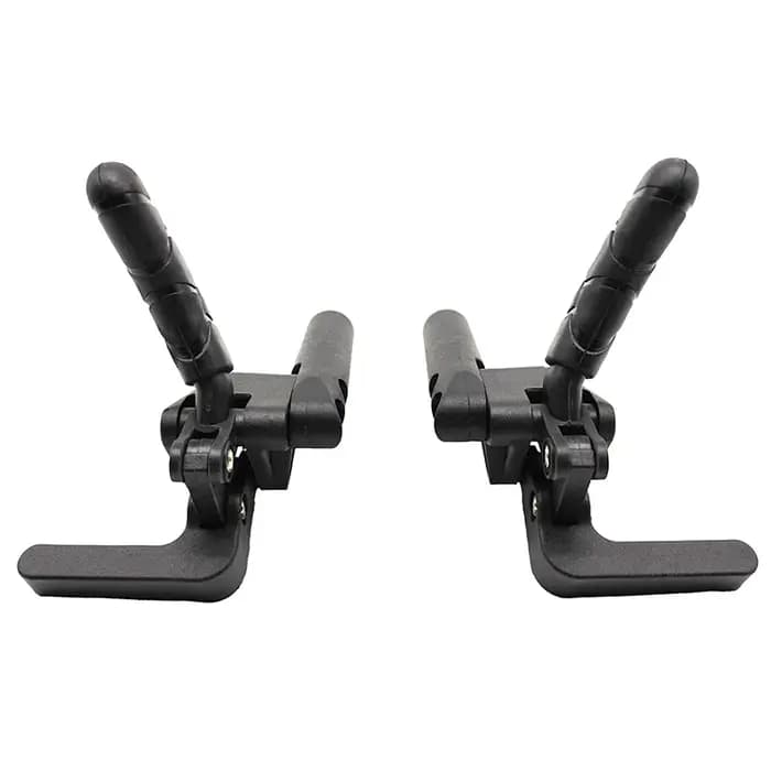 Une paire de freins pour fauteuil roulant, les accessoires de frein pour fauteuil roulant sont robus