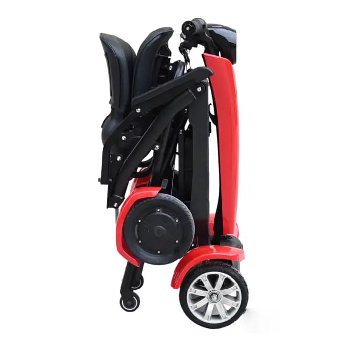 2025 Meilleur Eec Coc Eu Entrepôt Bonne Qualité 4 Roues Longue Range Portable Automatique Pliable Scooter De Mobilité Électrique
